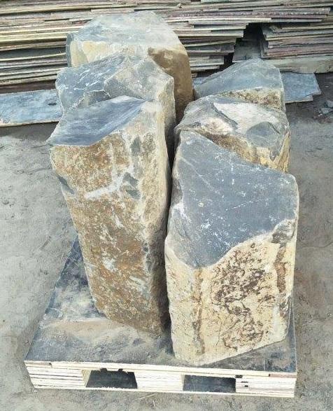 Basalt Columns Sawn on bottom